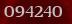 Security code