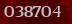 Security code