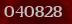 Security code