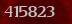 Security code