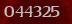 Security code