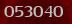 Security code