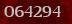 Security code