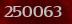 Security code