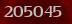 Security code