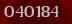 Security code