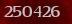 Security code