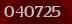 Security code