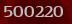 Security code