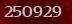 Security code