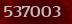 Security code