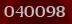 Security code