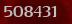 Security code