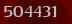 Security code