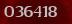 Security code