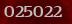 Security code