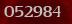 Security code