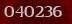 Security code