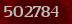 Security code