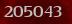 Security code