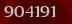Security code