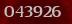 Security code
