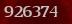 Security code