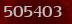Security code