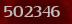 Security code