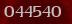 Security code