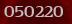 Security code