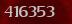 Security code