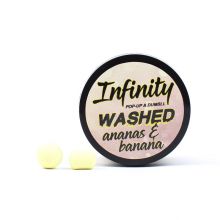Addicted Carp Baits Infinity Washed  Pop Up&Dumbell Ananas&Banana,10 mm