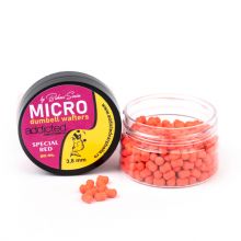 Addicted Carp Baits Micro Wafters 3,8 mm,Special Red, 30 ml