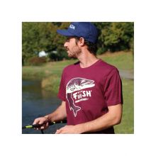 FIIISH TRICOU BURGUNDY