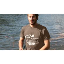 FIIISH TRICOU CHESTNUT BLACK BASS