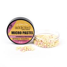 Addicted Carp Baits Micro Wafters Pastel 3.8 mm, Miere&Palinca 40 ml